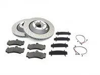 FRONT Brake disc rotor 380mm & Brake pads. Porsche 997 GT3 2010>> Zimmermann FORMULA Z - 99735140991, 99735141091 - 460.1551.70, 460.1550.70